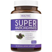 Healths Harmony Super Antioxidants Supplement Fruit Complex for Adults, 120 Capsules