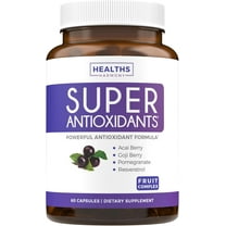 Healths Harmony Super Antioxidants Supplement Fruit Complex for Adults, 60 Capsules