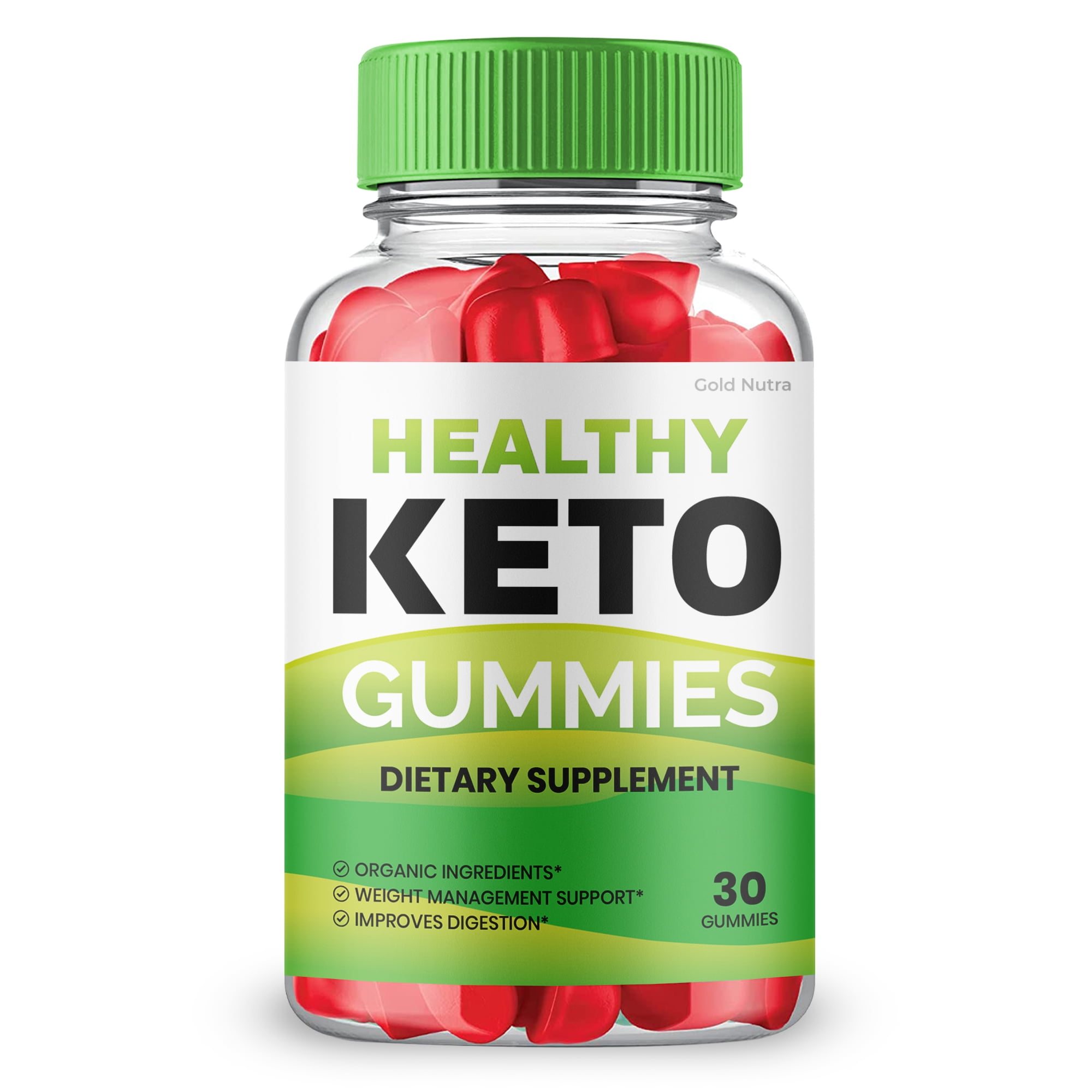 Healthy ACV Gummies Max Strength, Advanced Formula with Apple Cider Vinegar (1 Pack)