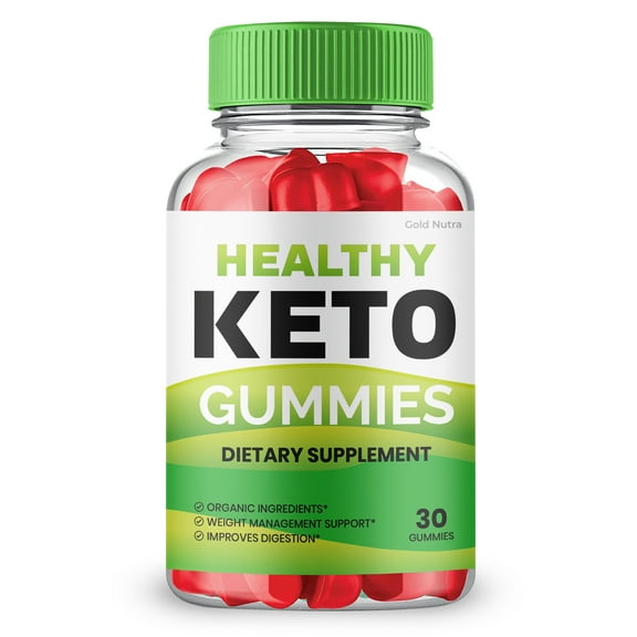 Healthy ACV Gummies Max Strength, Advanced Formula with Apple Cider Vinegar (1 Pack)