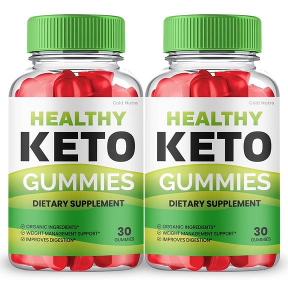 Healthy ACV Gummies Max Strength, Advanced Formula with Apple Cider Vinegar (2 Pack)