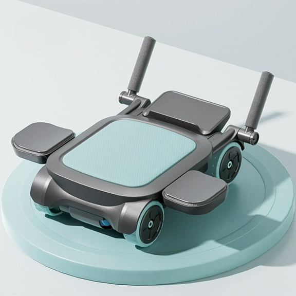 Healthy Abdominal Wheel, Automatic Rebound Four-wheel Abdominal Roller Exercise, Abdominal Muscle Exercise Fitness Equipment