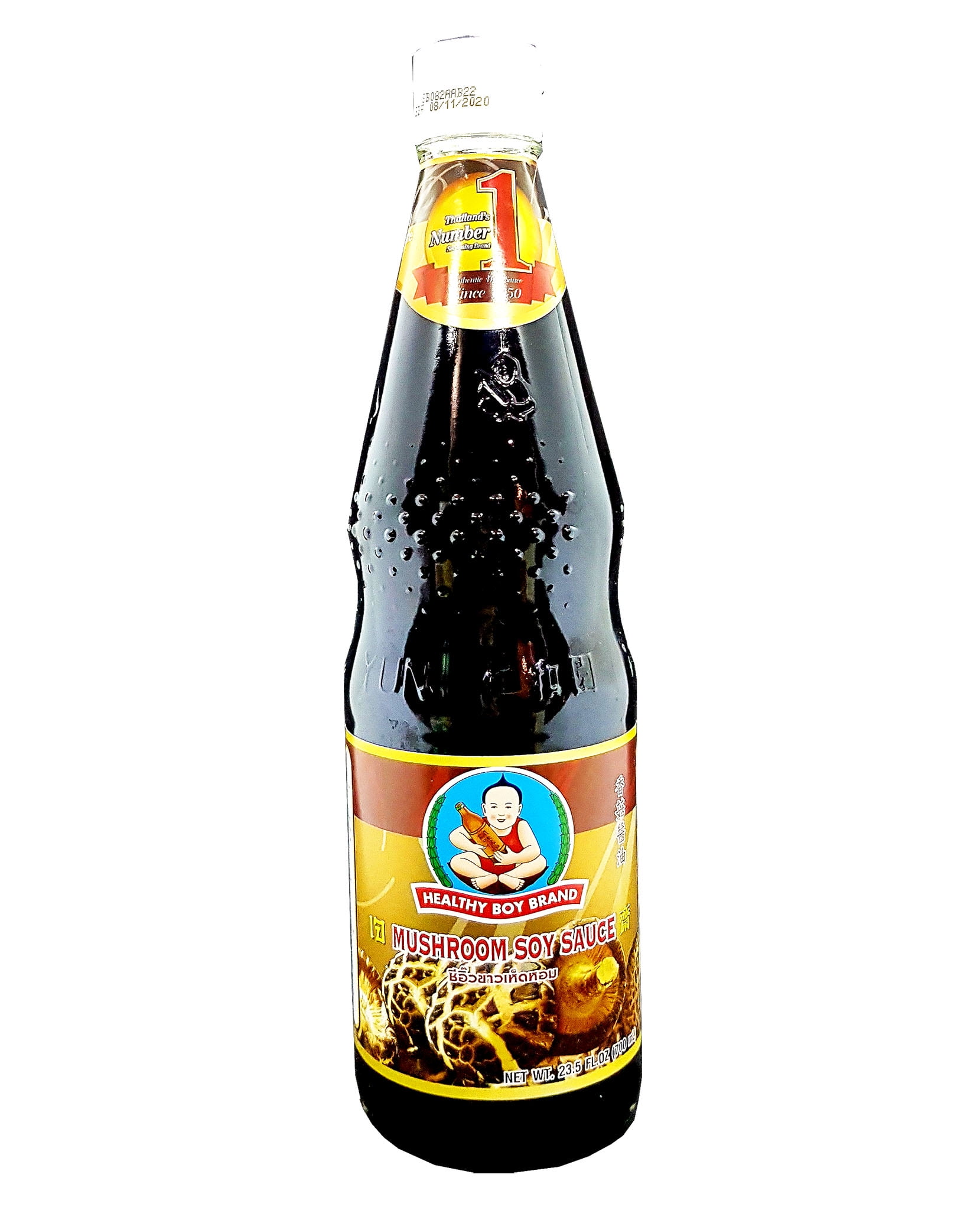 Healthy Boy Brand Mushroom Soy Sauce Thai Thin Soy Sauce 23.5 Fl. Oz.