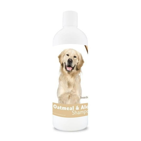 Healthy Breeds 16 oz Golden Retriever Oatmeal Shampoo - Aloe
