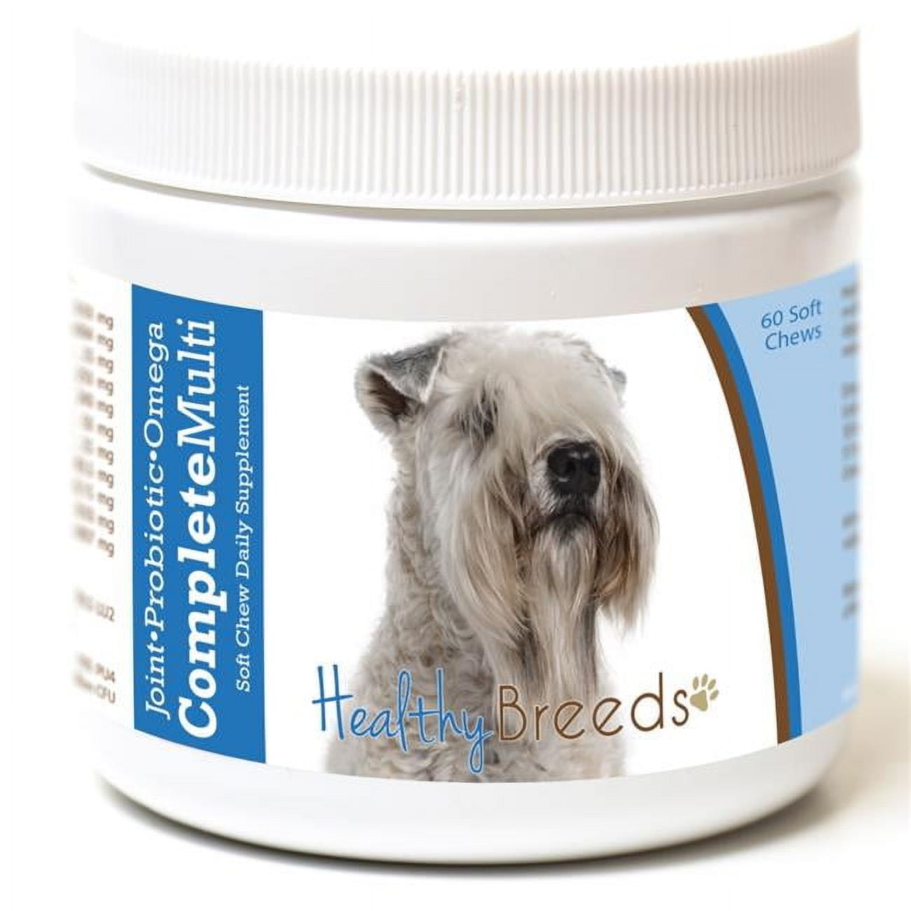 Healthy Breeds 192959008951 Soft Coated Wheaten Terrier all in one Multivitamin Soft Chew - 60 Count