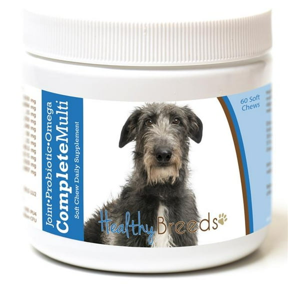 Healthy Breeds 192959008968 Scottish Deerhound all in one Multivitamin Soft Chew - 60 Count