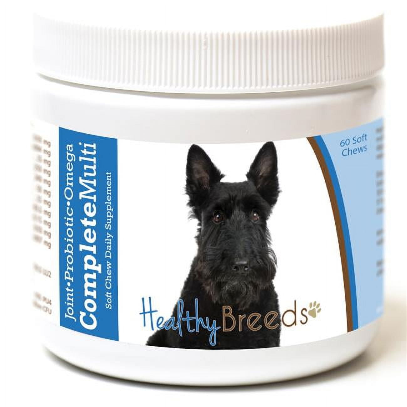 Healthy Breeds 192959009118 Scottish Terrier all in one Multivitamin Soft Chew - 60 Count