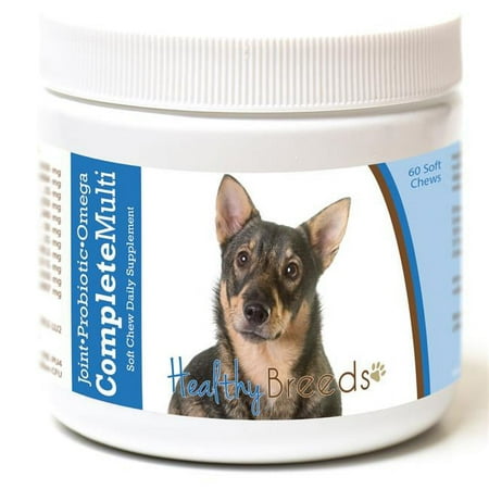 Healthy Breeds 192959009149 Swedish Vallhund all in one Multivitamin Soft Chew - 60 Count