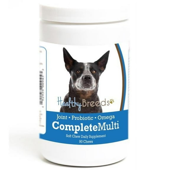 Healthy Breeds 192959009453 Australian Cattle Dog all in one Multivitamin Soft Chew - 90 Count