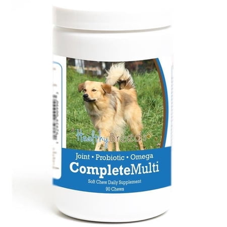 Healthy Breeds 192959009903 Chinook all in one Multivitamin Soft Chew - 90 Count