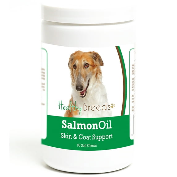 Healthy Breeds 192959016185 Bearded Collie Salmon Oil Soft Chews - 90 Count