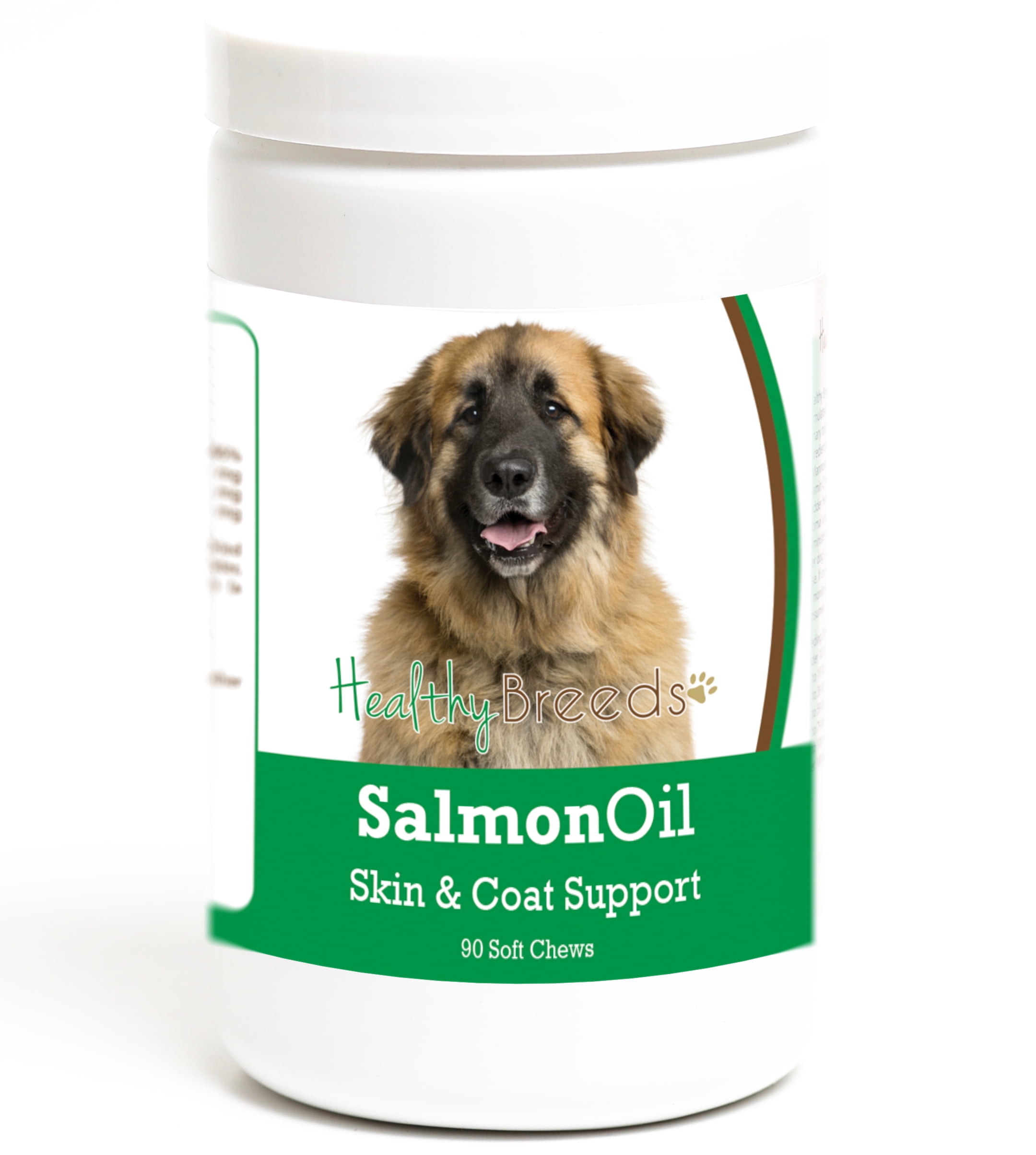 Healthy Breeds 192959017205 Leonberger Salmon Oil Soft Chews - 90 Count