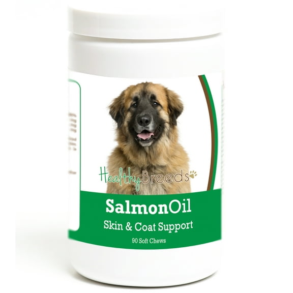 Healthy Breeds 192959017205 Leonberger Salmon Oil Soft Chews - 90 Count