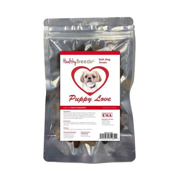 Healthy Breeds 192959819892 7 oz Peekapoo Puppy Love Soft Chewy Treats