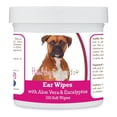 thumbnail image 1 of Healthy Breeds 192959823172 Boxer Ear Cleaning Wipes with Aloe & Eucalyptus for Dogs - 100 Count, 1 of 1