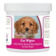 thumbnail image 1 of Healthy Breeds 192959823332 Cavapoo Ear Cleaning Wipes with Aloe & Eucalyptus for Dogs - 100 Count, 1 of 1