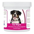 thumbnail image 1 of Healthy Breeds 192959823622 Entlebucher Mountain Dog Ear Cleaning Wipes with Aloe & Eucalyptus for Dogs - 100 Count, 1 of 1