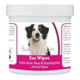 thumbnail image 1 of Healthy Breeds 192959824117 Miniature American Shepherd Ear Cleaning Wipes with Aloe & Eucalyptus for Dogs - 100 Count, 1 of 1