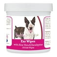 thumbnail image 1 of Healthy Breeds 192959824155 Miniature Bull Terrier Ear Cleaning Wipes with Aloe & Eucalyptus for Dogs - 100 Count, 1 of 1