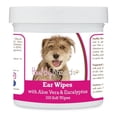 thumbnail image 1 of Healthy Breeds 192959824209 Mutt Ear Cleaning Wipes with Aloe & Eucalyptus for Dogs - 100 Count, 1 of 1