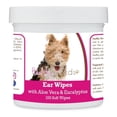 thumbnail image 1 of Healthy Breeds 192959824926 Wire Fox Terrier Ear Cleaning Wipes with Aloe & Eucalyptus for Dogs - 100 Count, 1 of 1