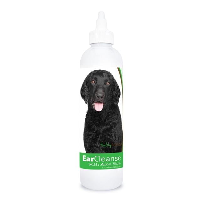 Healthy Breeds  8 oz Curly-Coated Retriever Ear Cleanse with Aloe Vera Cucumber Melon