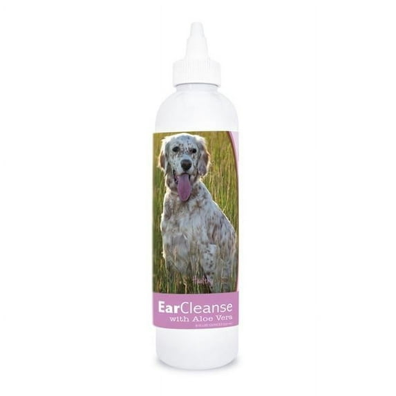 Healthy Breeds 840235106630 8 oz English Setter Ear Cleanse with Aloe Vera Sweet Pea & Vanilla