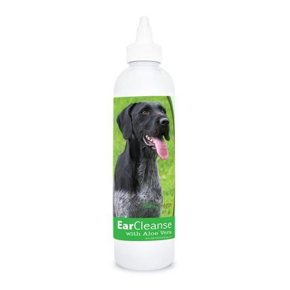 Healthy Breeds 840235107514 8 oz German Wirehaired Pointer Ear Cleanse with Aloe Vera Cucumber Melon