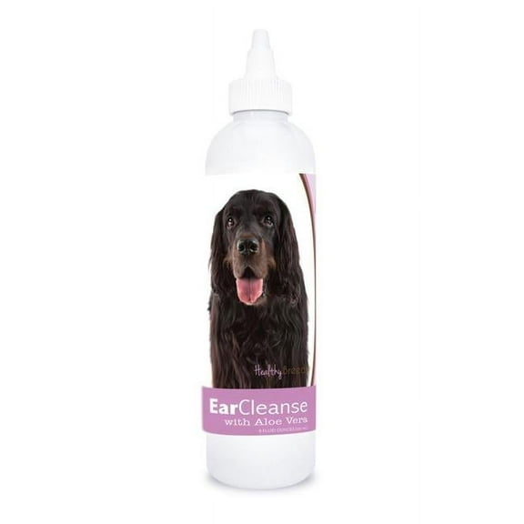 Healthy Breeds 840235108740 8 oz Gordon Setter Ear Cleanse with Aloe Vera Sweet Pea & Vanilla
