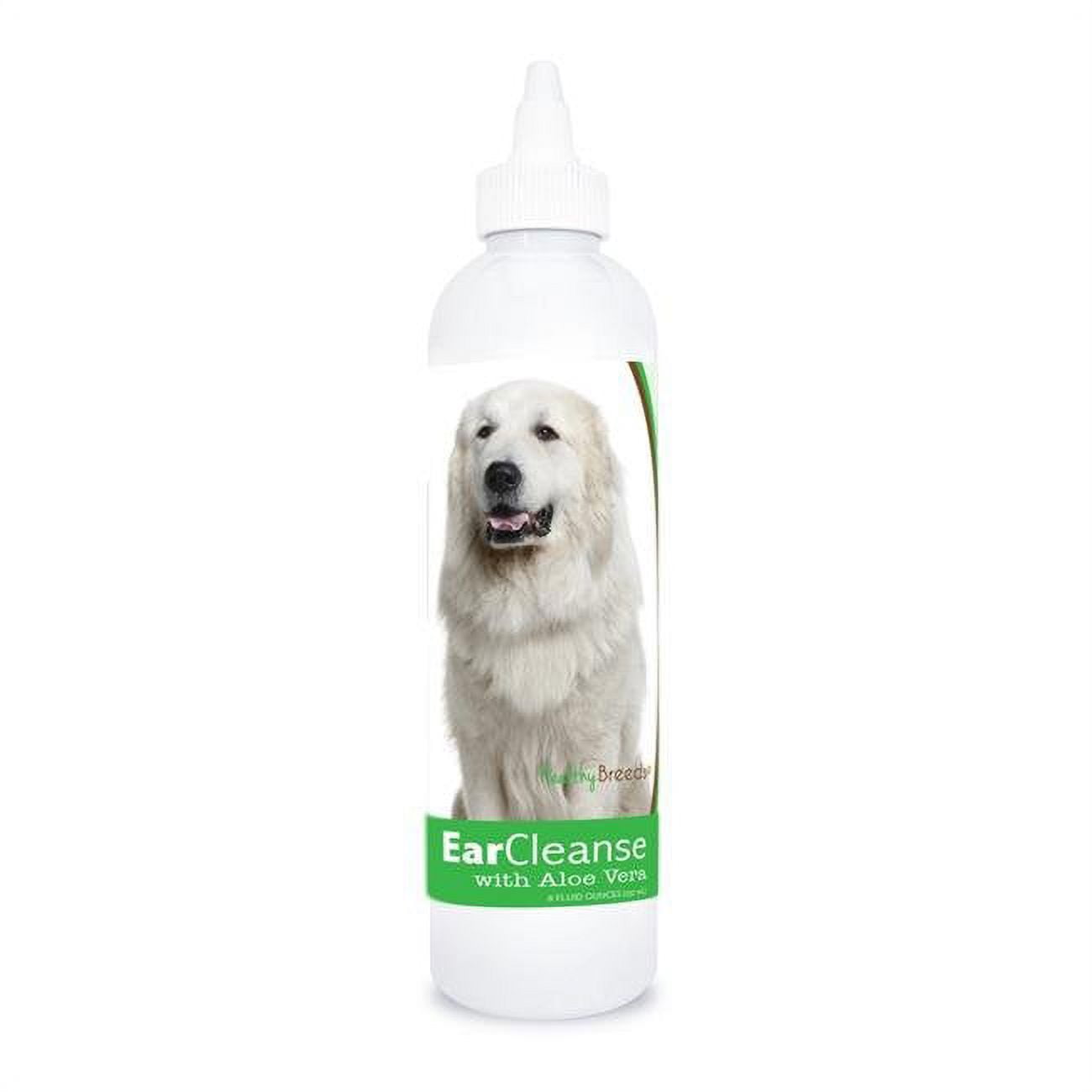 Healthy Breeds 840235113294 8 oz Great Pyrenees Ear Cleanse with Aloe Vera Cucumber Melon