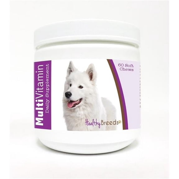 Healthy Breeds 840235113881 Samoyed Multi-Vitamin Soft Chews - 60 Count