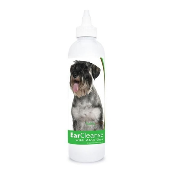Healthy Breeds 840235114833 8 oz Standard Schnauzer Ear Cleanse with Aloe Vera Cucumber Melon