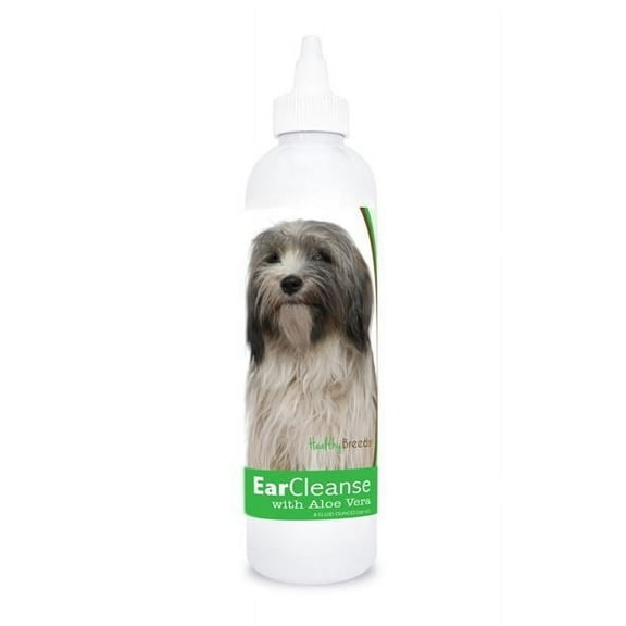 Healthy Breeds 840235115717 8 oz Tibetan Terrier Ear Cleanse with Aloe Vera Cucumber Melon