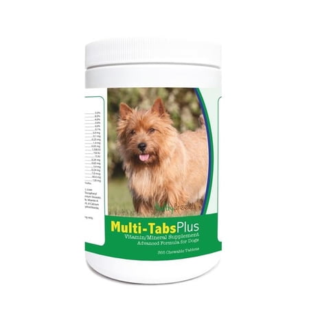 Healthy Breeds 840235123286 Norwich Terrier Multi-Tabs Plus Chewable Tablets - 365 Count