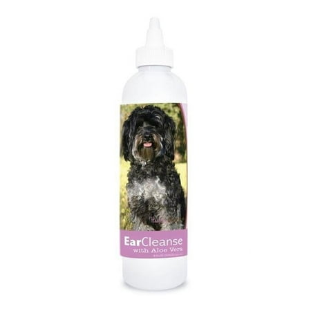 Healthy Breeds 840235128144 8 oz Maltipoo Ear Cleanse with Aloe Vera Sweet Pea & Vanilla
