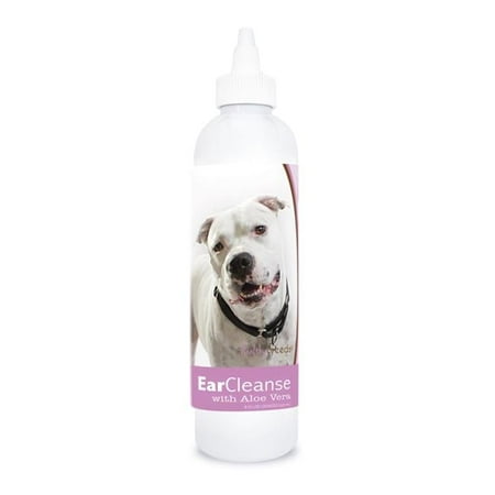 Healthy Breeds 840235129301 8 oz Pit Bull Ear Cleanse with Aloe Vera Sweet Pea & Vanilla