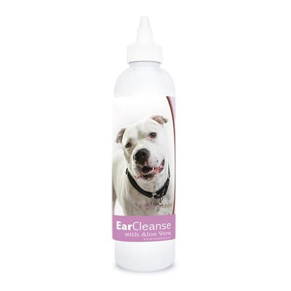 Healthy Breeds 840235129301 8 oz Pit Bull Ear Cleanse with Aloe Vera Sweet Pea & Vanilla