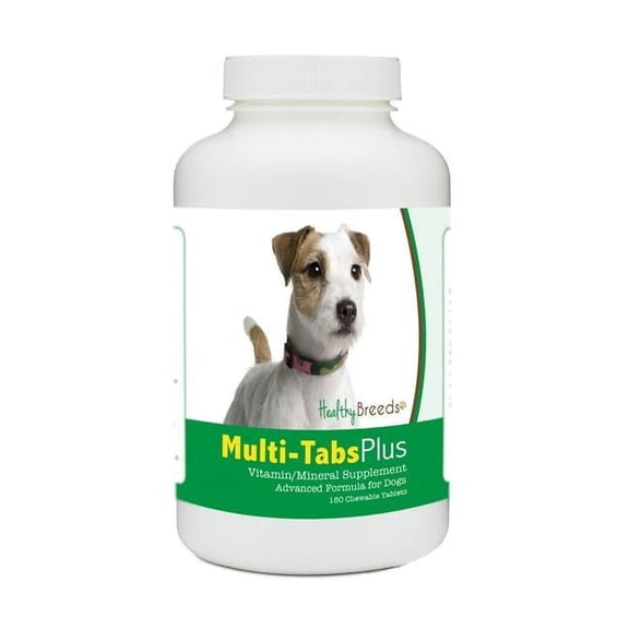 Healthy Breeds 840235140627 Parson Russell Terrier Multi-Tabs Plus Chewable Tablets - 180 Count