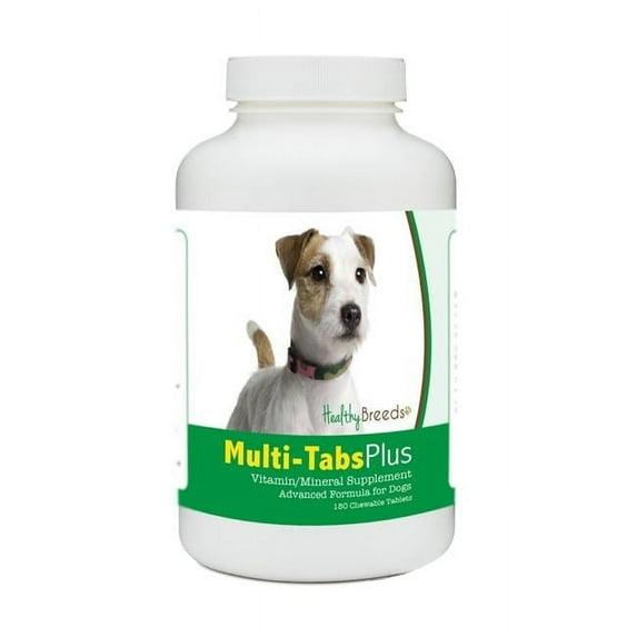 Healthy Breeds 840235140627 Parson Russell Terrier Multi-Tabs Plus Chewable Tablets - 180 Count