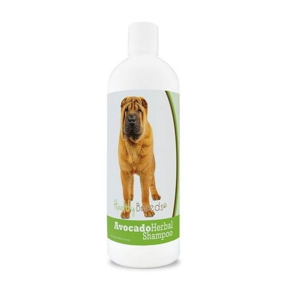 Healthy Breeds 840235157069 Chinese Shar Pei Avocado Herbal Dog Shampoo