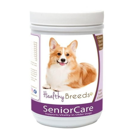 Healthy Breeds 840235163947 Pembroke Welsh Corgi Senior Dog Care Soft Chews