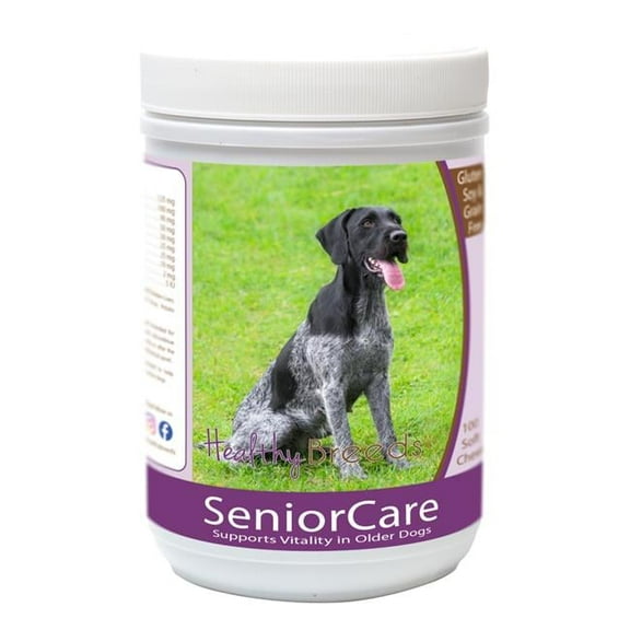 Healthy Breeds 840235164463 German Wirehaired Pointer Senior Dog Care Soft Chews