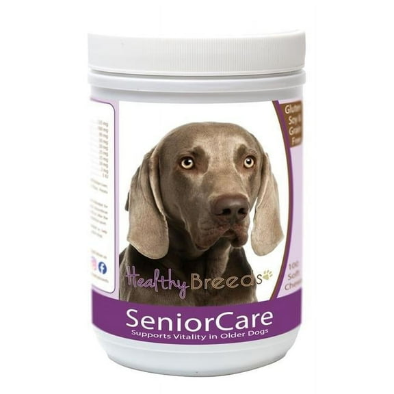 Healthy Breeds 840235164548 Weimaraner Senior Dog Care Soft Chews
