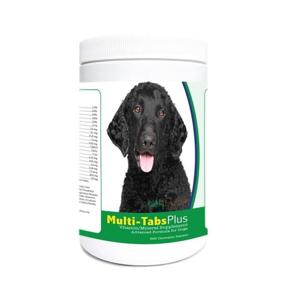 Healthy Breeds 840235171904 Curly-Coated Retriever Multi-Tabs Plus Chewable Tablets - 365 Count