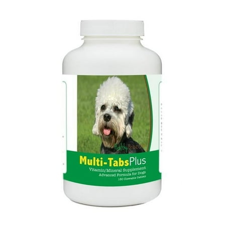 Healthy Breeds 840235172383 Dandie Dinmont Terrier Multi-Tabs Plus Chewable Tablets - 180 Count