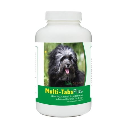 Healthy Breeds 840235174820 Lowchen Multi-Tabs Plus Chewable Tablets - 180 Count