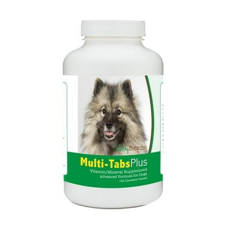 Healthy Breeds 840235174974 Keeshonden Multi-Tabs Plus Chewable Tablets - 180 Count