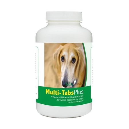 Healthy Breeds 840235175247 Sloughi Multi-Tabs Plus Chewable Tablets - 180 Count