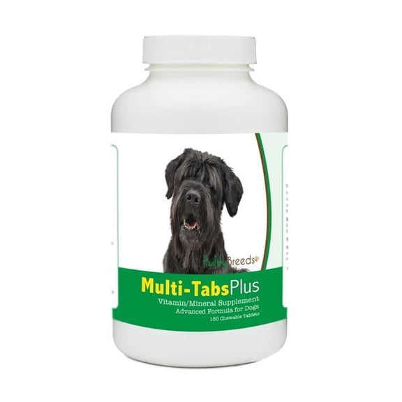 Healthy Breeds 840235175667 Black Russian Terrier Multi-Tabs Plus Chewable Tablets - 180 Count