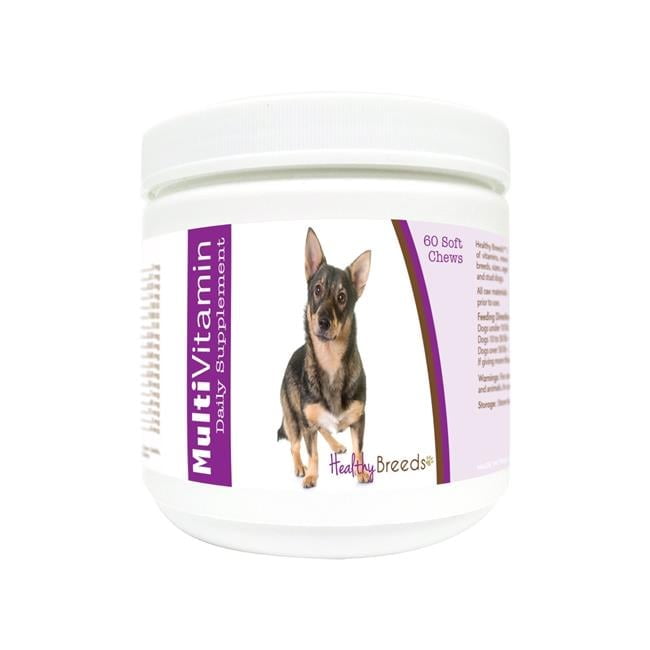 Healthy Breeds 840235175827 Swedish Vallhund Multi-Vitamin Soft Chews - 60 Count